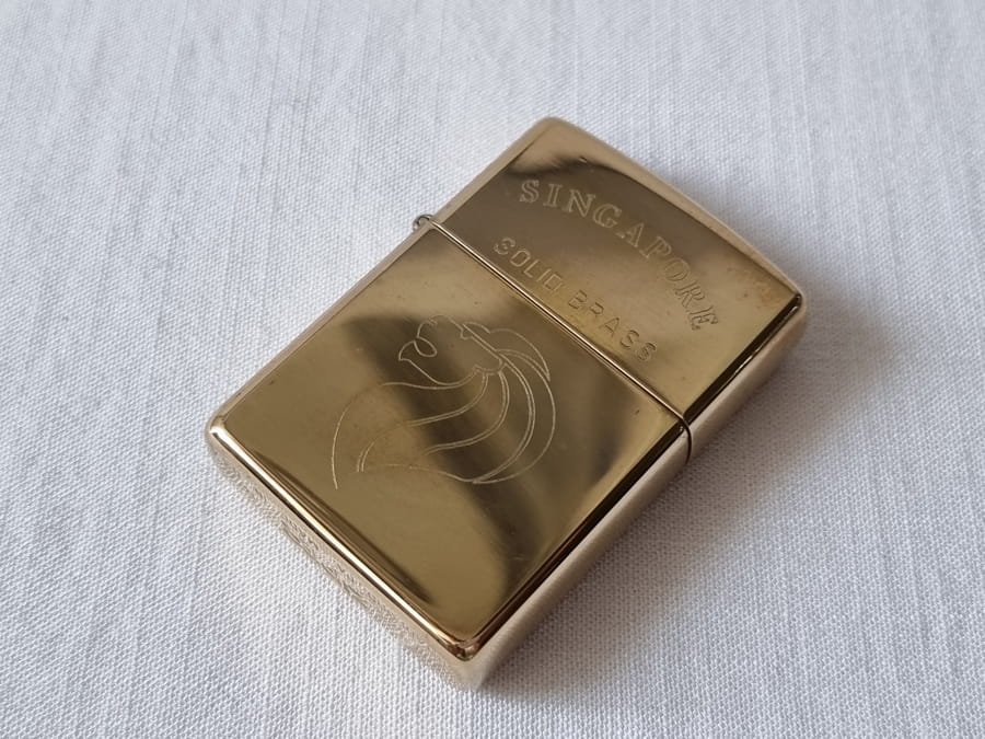 Zippo solid brass 1993