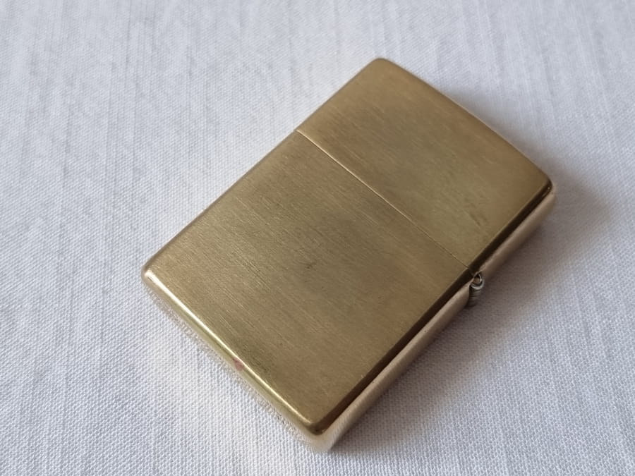 Zippo Solid Brass 1997