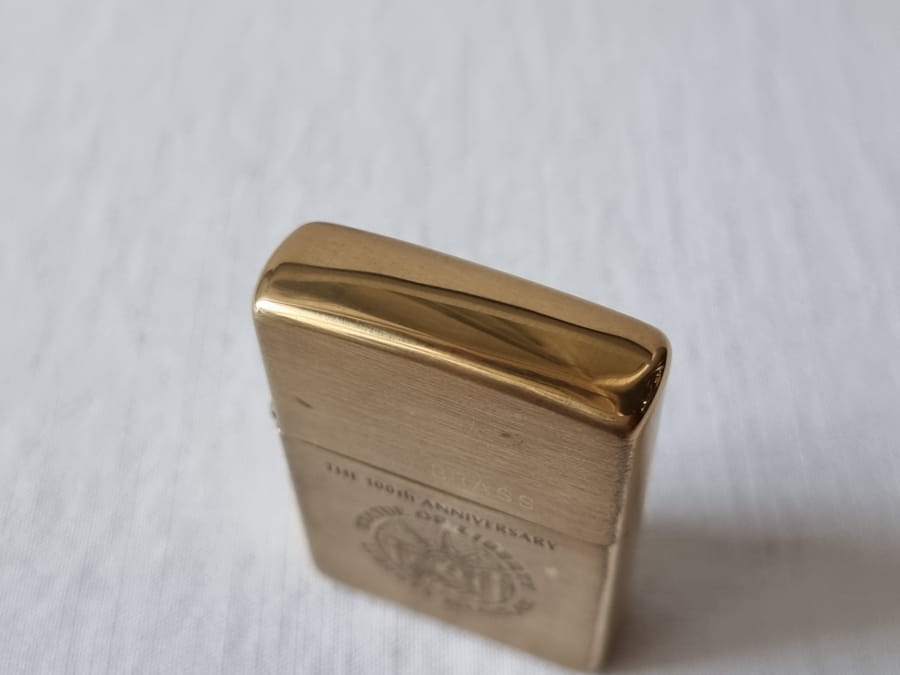 Zippo Solid Brass 1997