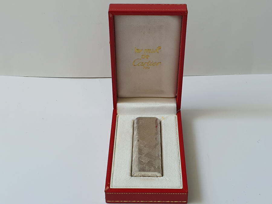 Bật lửa Cartier Silver